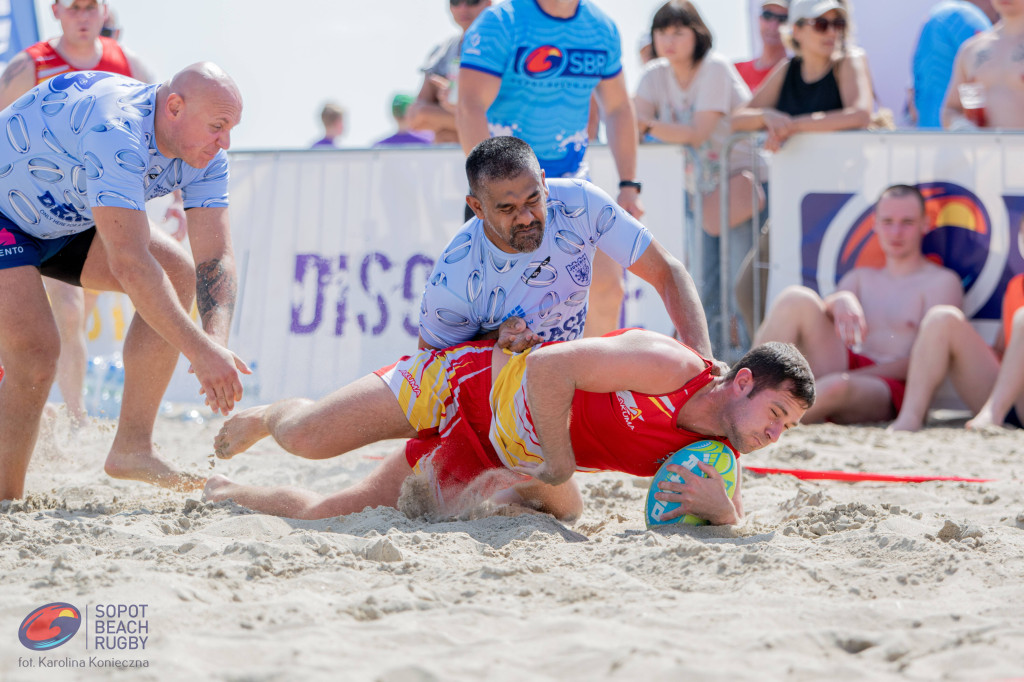 Sopot Beach Rugby 2023 - tłumy kibiców i wielkie sportowe emocje [FOTO]