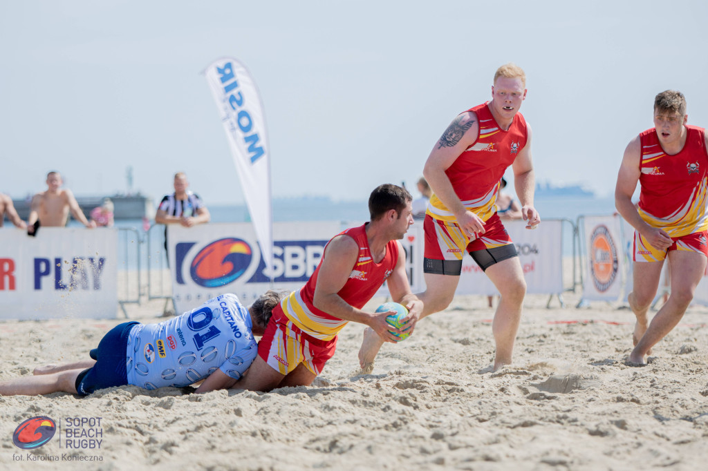 Sopot Beach Rugby 2023 - tłumy kibiców i wielkie sportowe emocje [FOTO]