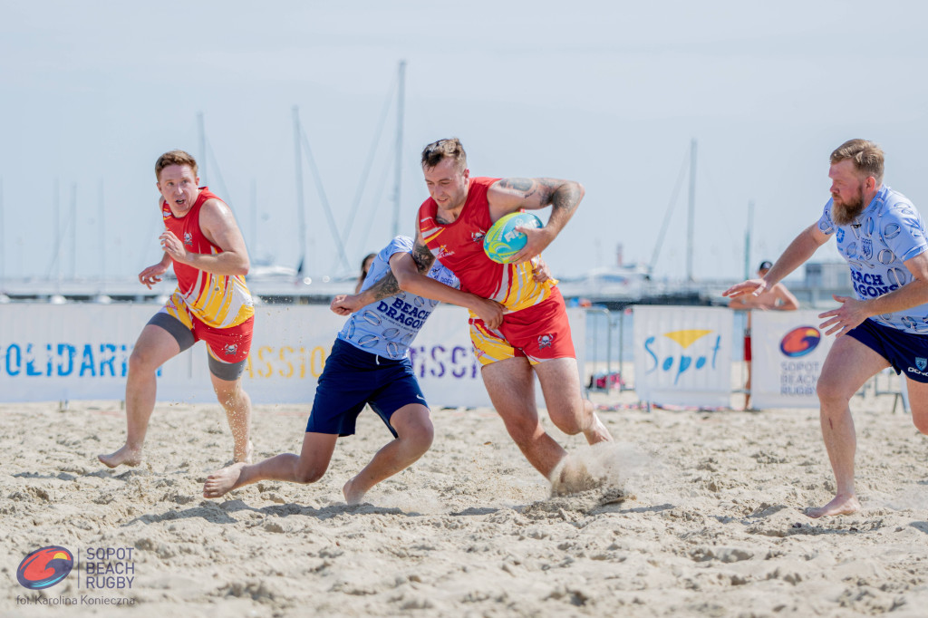 Sopot Beach Rugby 2023 - tłumy kibiców i wielkie sportowe emocje [FOTO]