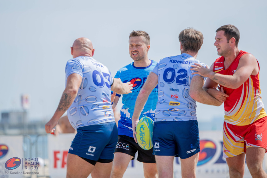 Sopot Beach Rugby 2023 - tłumy kibiców i wielkie sportowe emocje [FOTO]