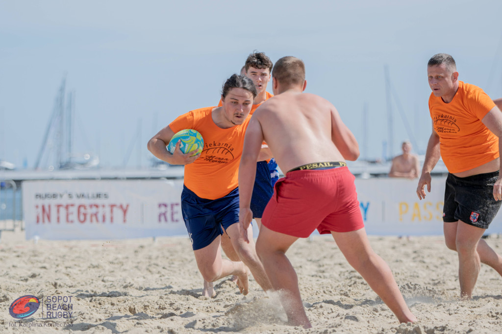 Sopot Beach Rugby 2023 - tłumy kibiców i wielkie sportowe emocje [FOTO]