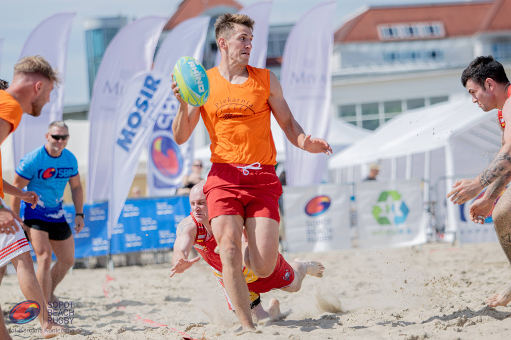 Sopot Beach Rugby 2023 - tłumy kibiców i wielkie sportowe emocje [FOTO]