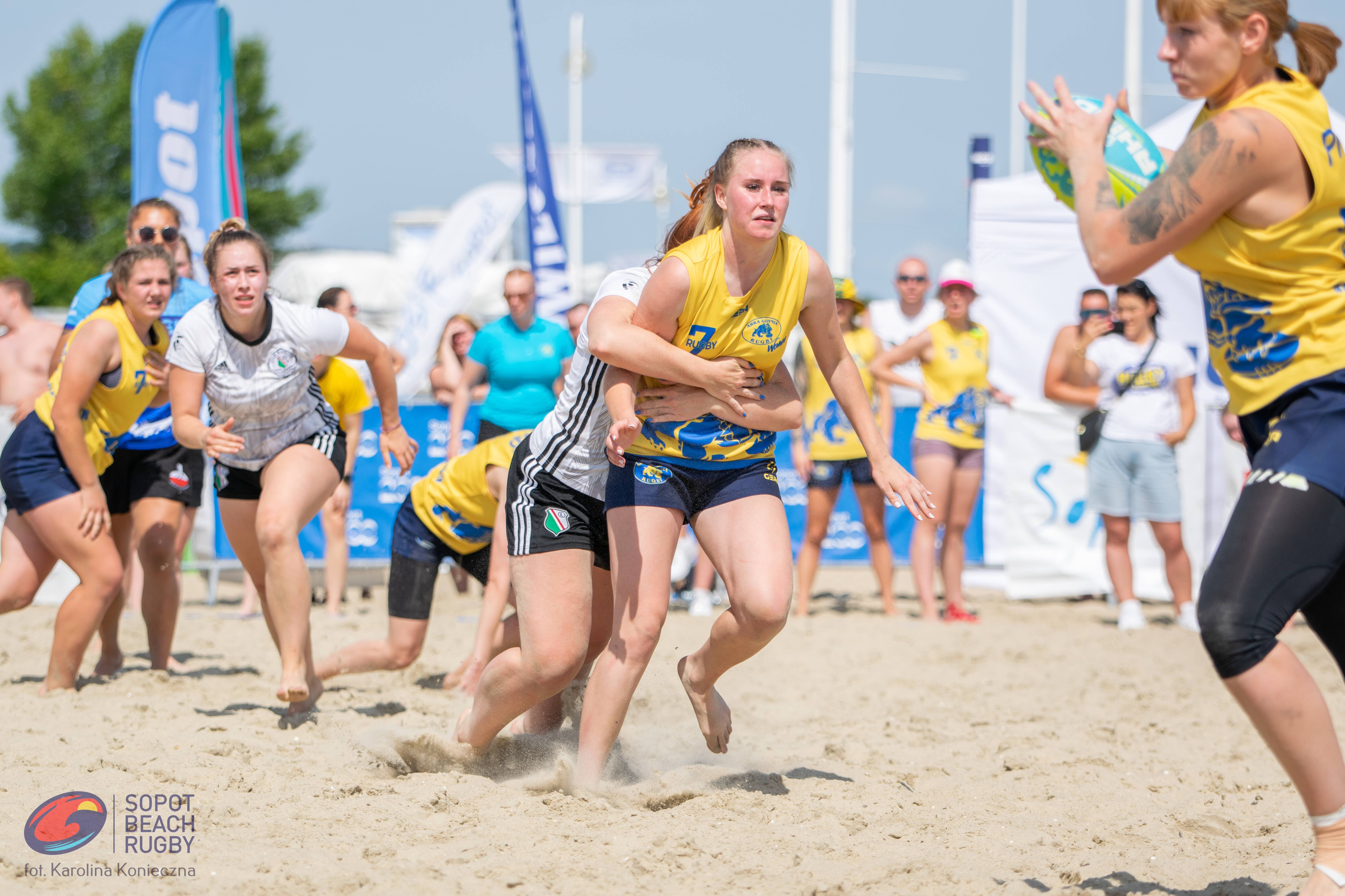 Sopot Beach Rugby 2023 - tłumy kibiców i wielkie sportowe emocje [FOTO]