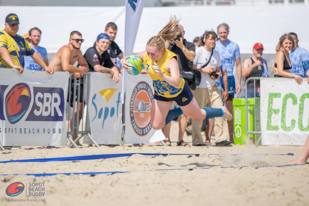 Sopot Beach Rugby 2023 - tłumy kibiców i wielkie sportowe emocje [FOTO]