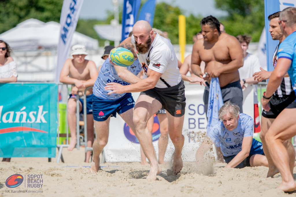 Sopot Beach Rugby 2023 - tłumy kibiców i wielkie sportowe emocje [FOTO]