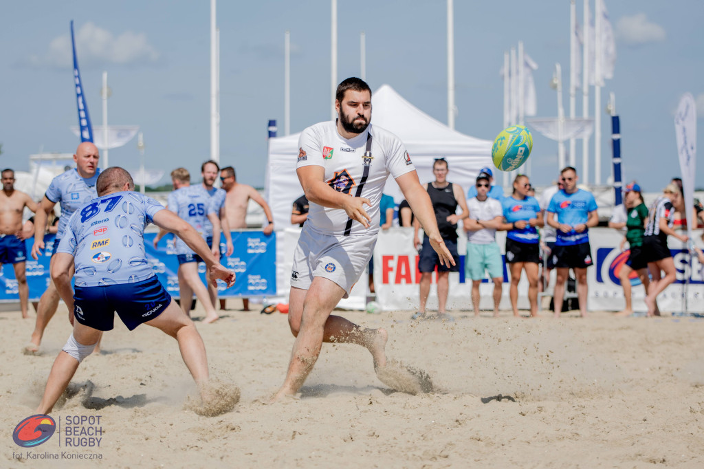 Sopot Beach Rugby 2023 - tłumy kibiców i wielkie sportowe emocje [FOTO]