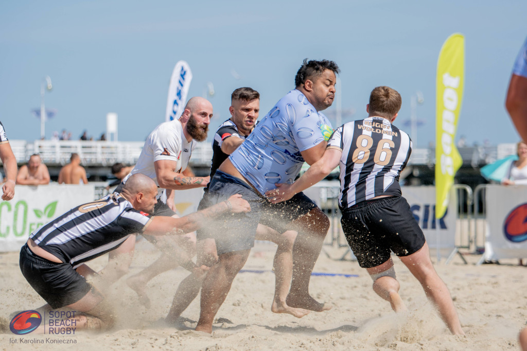 Sopot Beach Rugby 2023 - tłumy kibiców i wielkie sportowe emocje [FOTO]