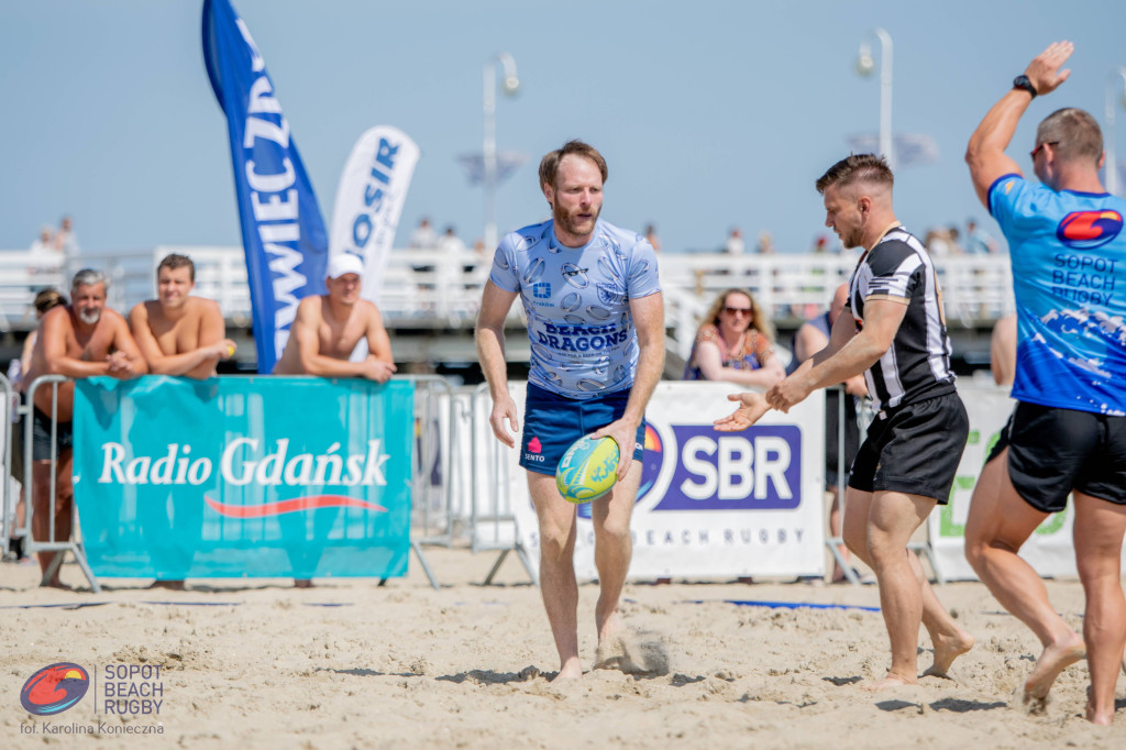 Sopot Beach Rugby 2023 - tłumy kibiców i wielkie sportowe emocje [FOTO]