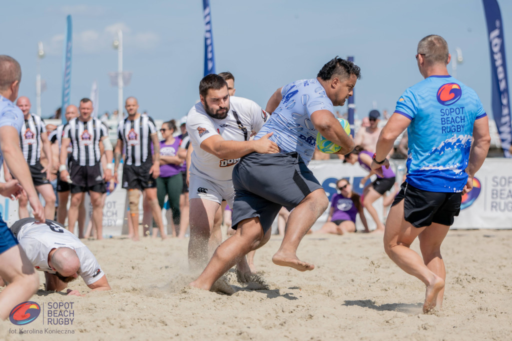 Sopot Beach Rugby 2023 - tłumy kibiców i wielkie sportowe emocje [FOTO]