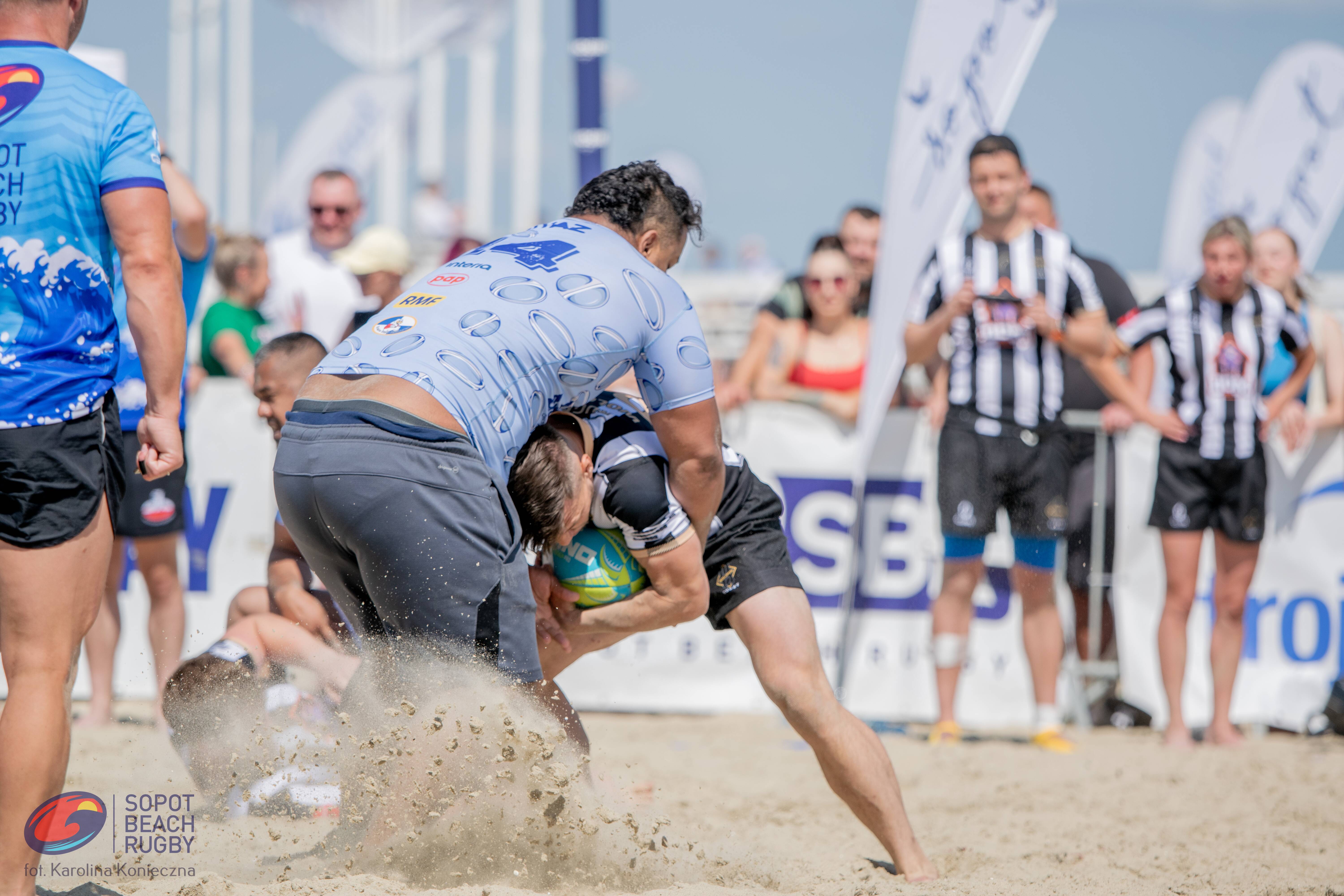 Sopot Beach Rugby 2023 - tłumy kibiców i wielkie sportowe emocje [FOTO]