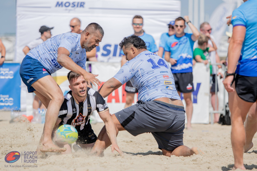 Sopot Beach Rugby 2023 - tłumy kibiców i wielkie sportowe emocje [FOTO]