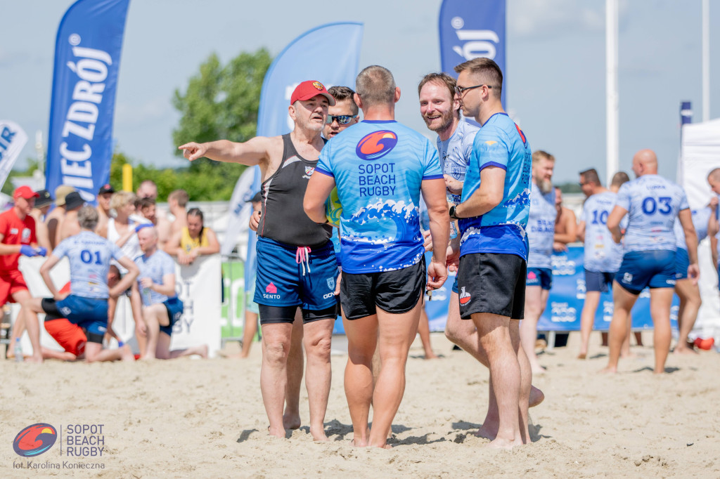 Sopot Beach Rugby 2023 - tłumy kibiców i wielkie sportowe emocje [FOTO]