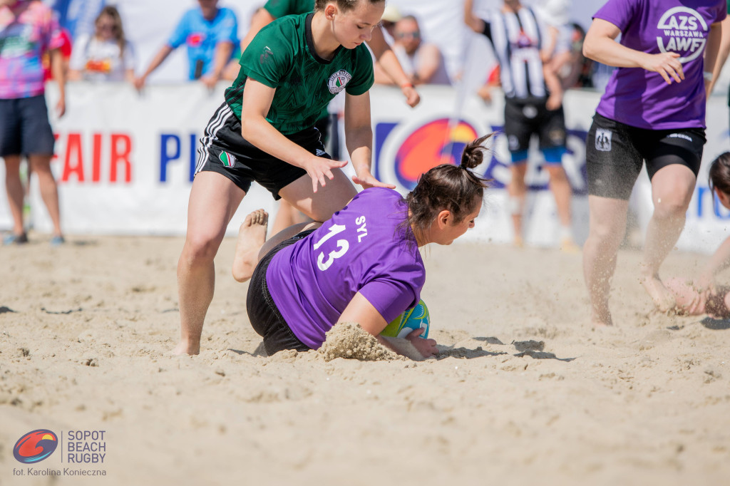 Sopot Beach Rugby 2023 - tłumy kibiców i wielkie sportowe emocje [FOTO]