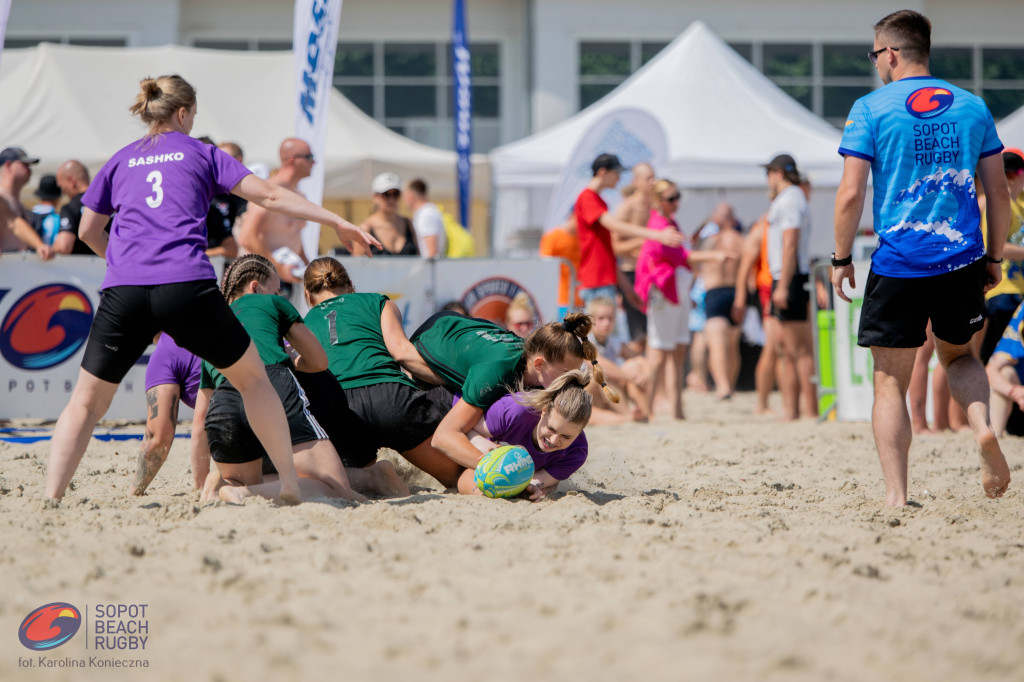 Sopot Beach Rugby 2023 - tłumy kibiców i wielkie sportowe emocje [FOTO]