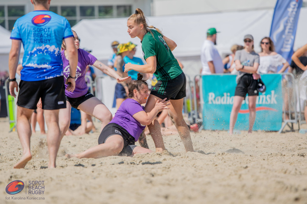 Sopot Beach Rugby 2023 - tłumy kibiców i wielkie sportowe emocje [FOTO]