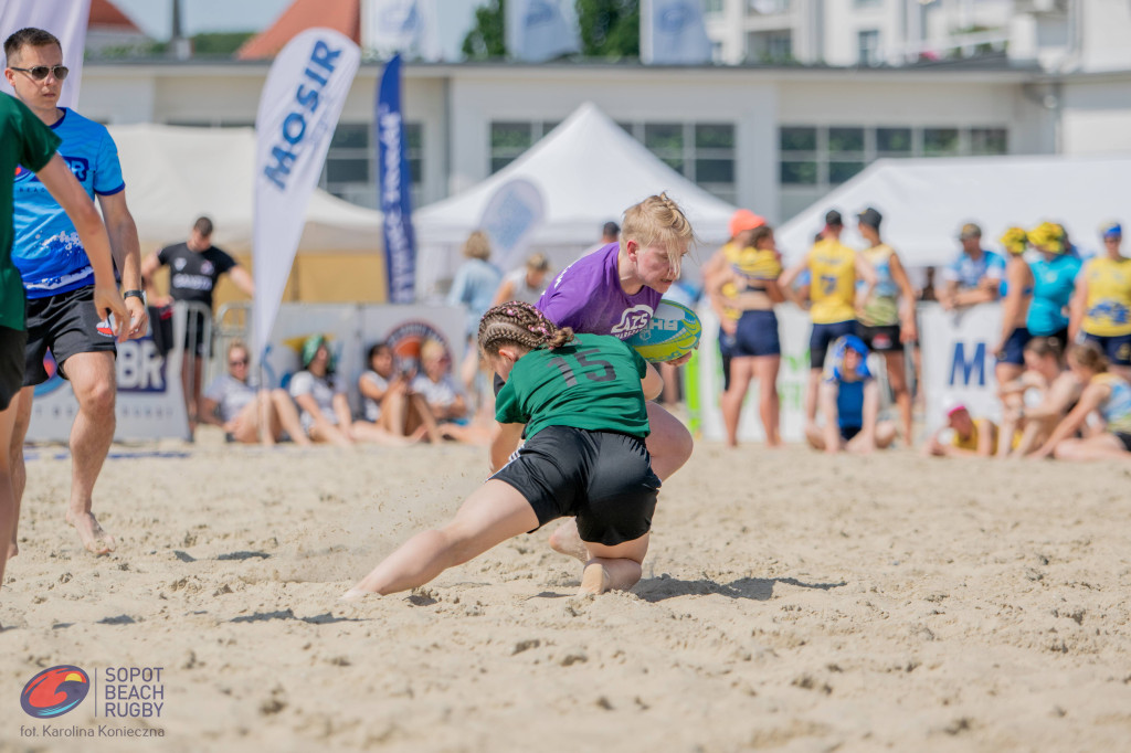 Sopot Beach Rugby 2023 - tłumy kibiców i wielkie sportowe emocje [FOTO]