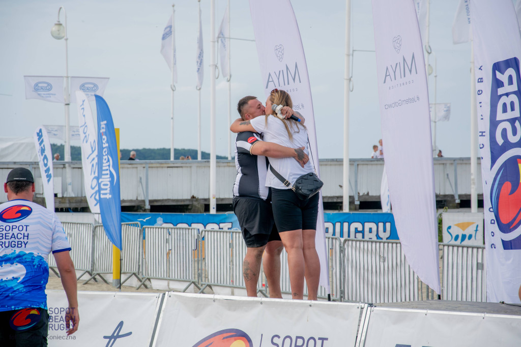 Sopot Beach Rugby 2023 - tłumy kibiców i wielkie sportowe emocje [FOTO]