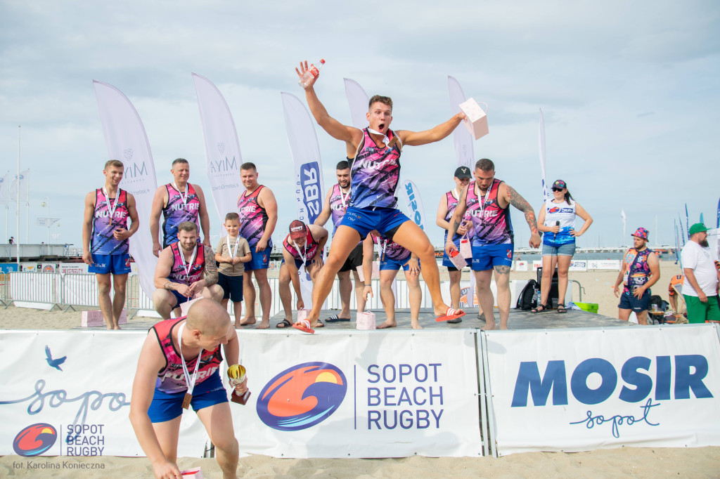 Sopot Beach Rugby 2023 - tłumy kibiców i wielkie sportowe emocje [FOTO]