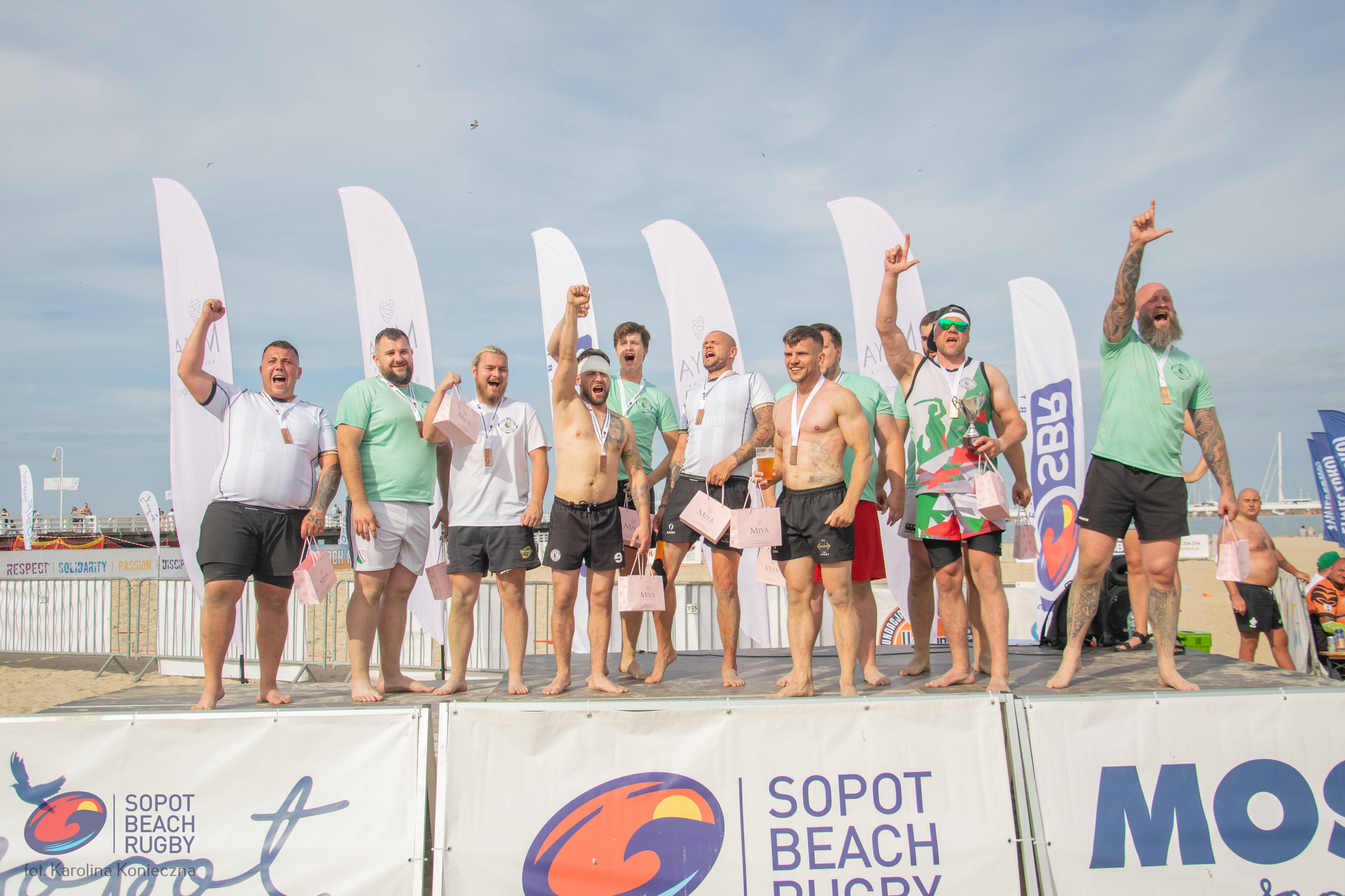 Sopot Beach Rugby 2023 - tłumy kibiców i wielkie sportowe emocje [FOTO]