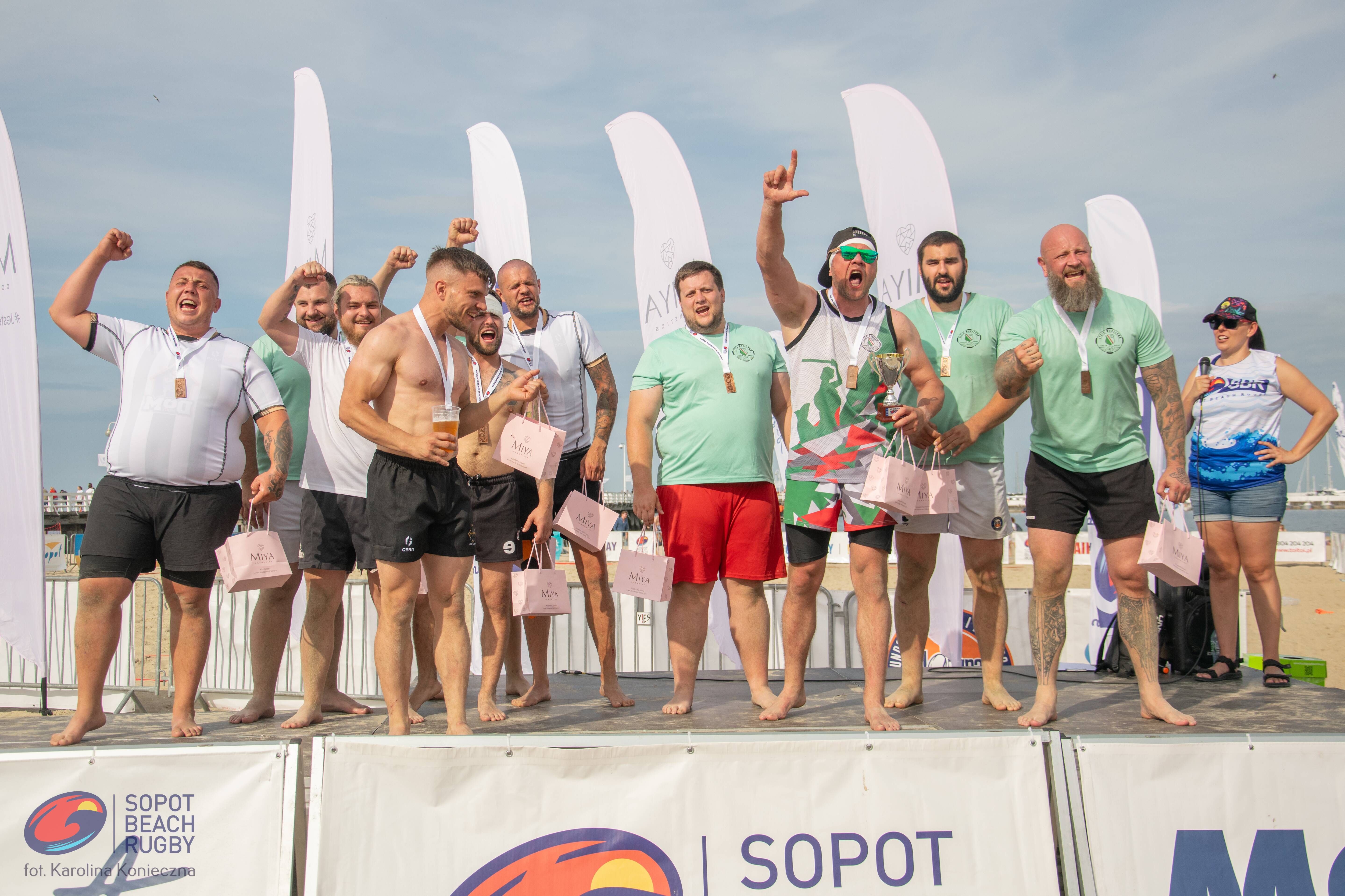 Sopot Beach Rugby 2023 - tłumy kibiców i wielkie sportowe emocje [FOTO]