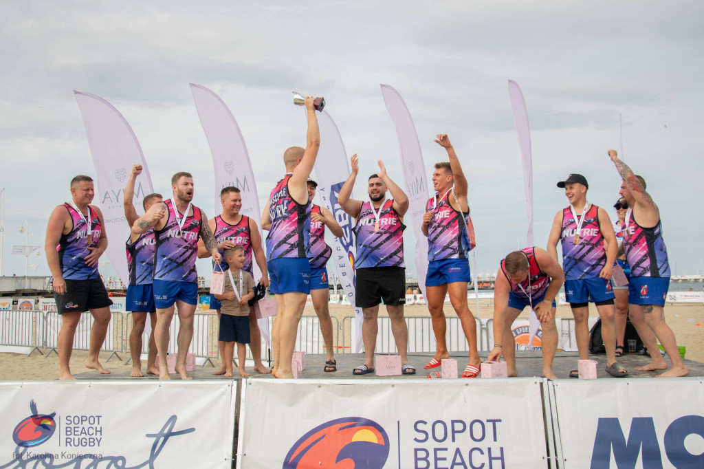 Sopot Beach Rugby 2023 - tłumy kibiców i wielkie sportowe emocje [FOTO]