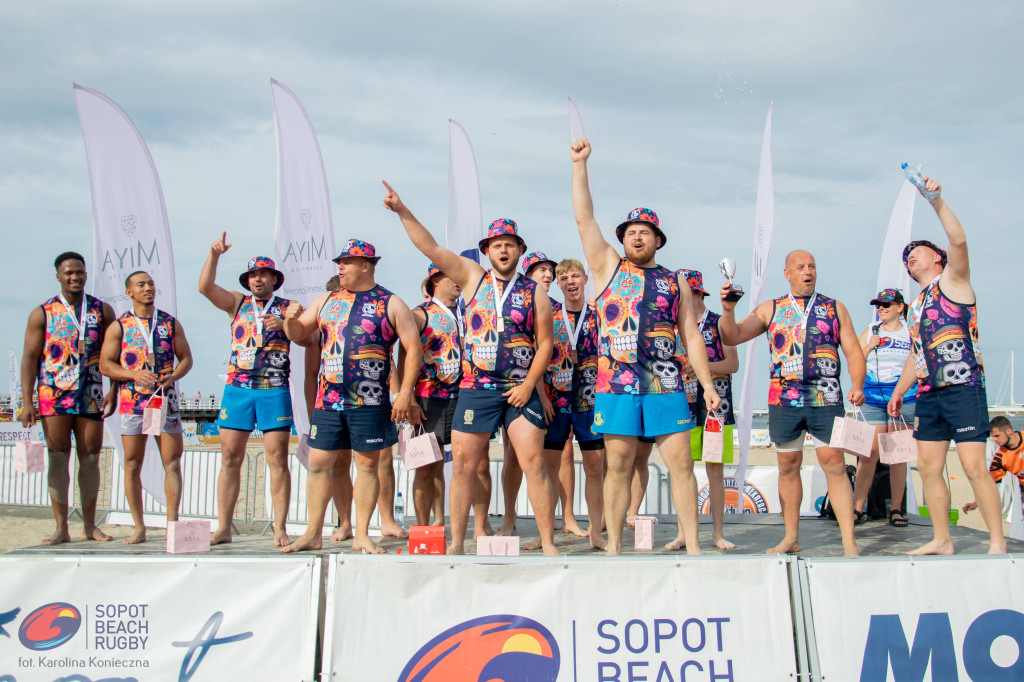 Sopot Beach Rugby 2023 - tłumy kibiców i wielkie sportowe emocje [FOTO]