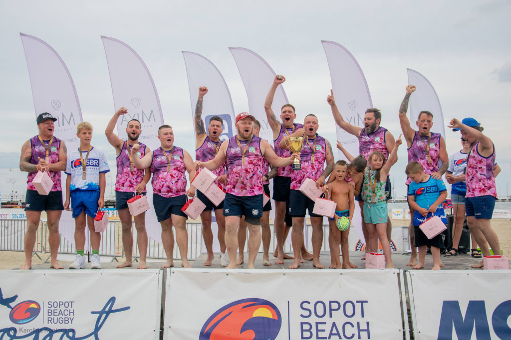 Sopot Beach Rugby 2023 - tłumy kibiców i wielkie sportowe emocje [FOTO]