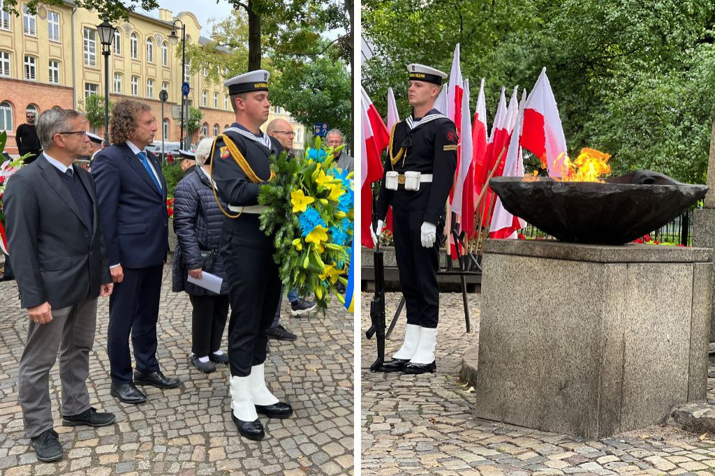 84. rocznica wybuchu II wojny światowej w Sopocie [FOTO]