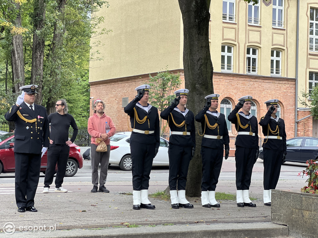 84. rocznica wybuchu II wojny światowej w Sopocie [FOTO]