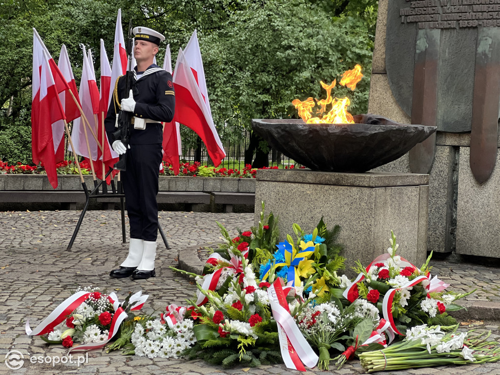 84. rocznica wybuchu II wojny światowej w Sopocie [FOTO]