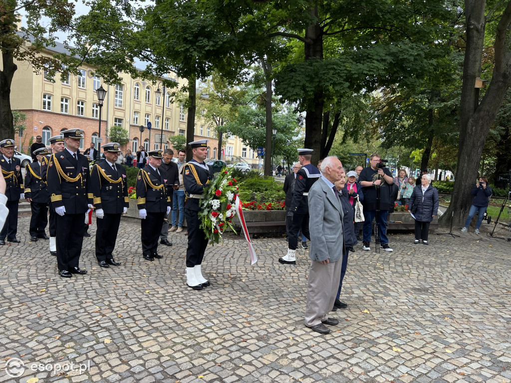 84. rocznica wybuchu II wojny światowej w Sopocie [FOTO]