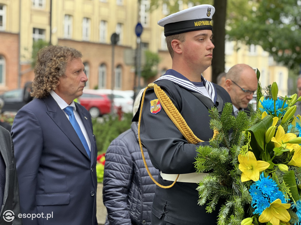 84. rocznica wybuchu II wojny światowej w Sopocie [FOTO]