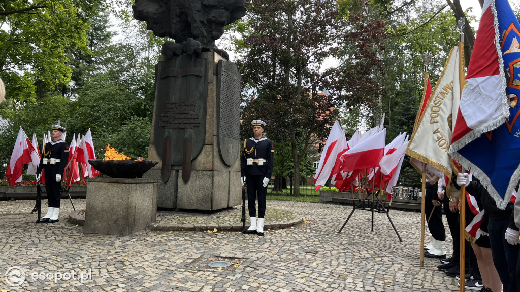 84. rocznica wybuchu II wojny światowej w Sopocie [FOTO]