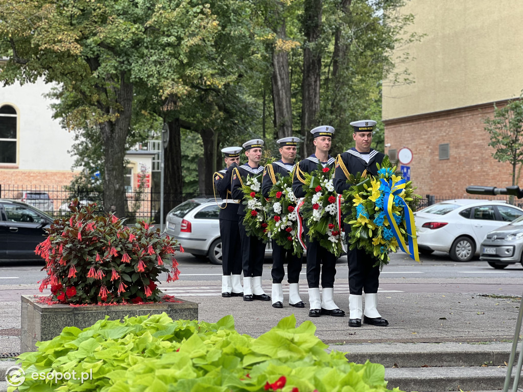 84. rocznica wybuchu II wojny światowej w Sopocie [FOTO]