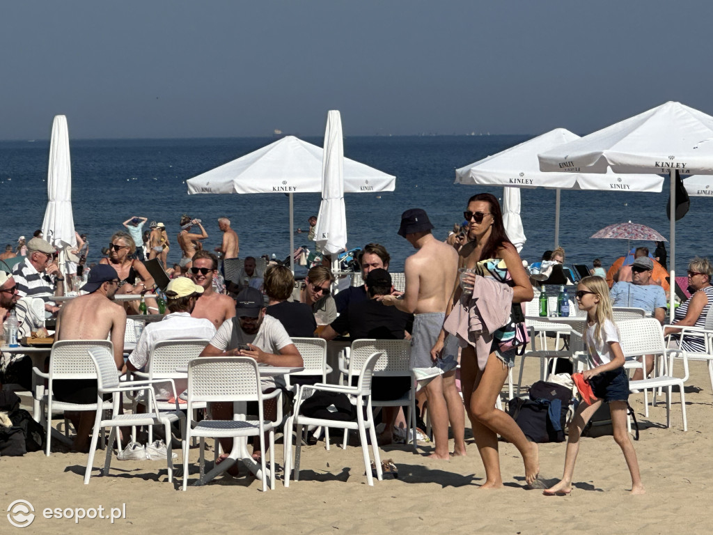 Kto wybrał się do Sopotu na weekend, wygrał! Gorący, plażowy kurort na zdjęciach [FOTO]