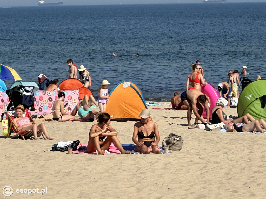 Kto wybrał się do Sopotu na weekend, wygrał! Gorący, plażowy kurort na zdjęciach [FOTO]