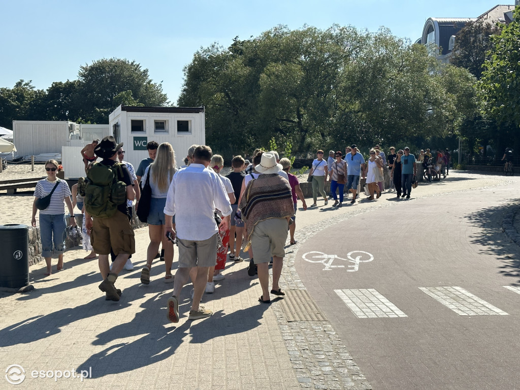 Kto wybrał się do Sopotu na weekend, wygrał! Gorący, plażowy kurort na zdjęciach [FOTO]