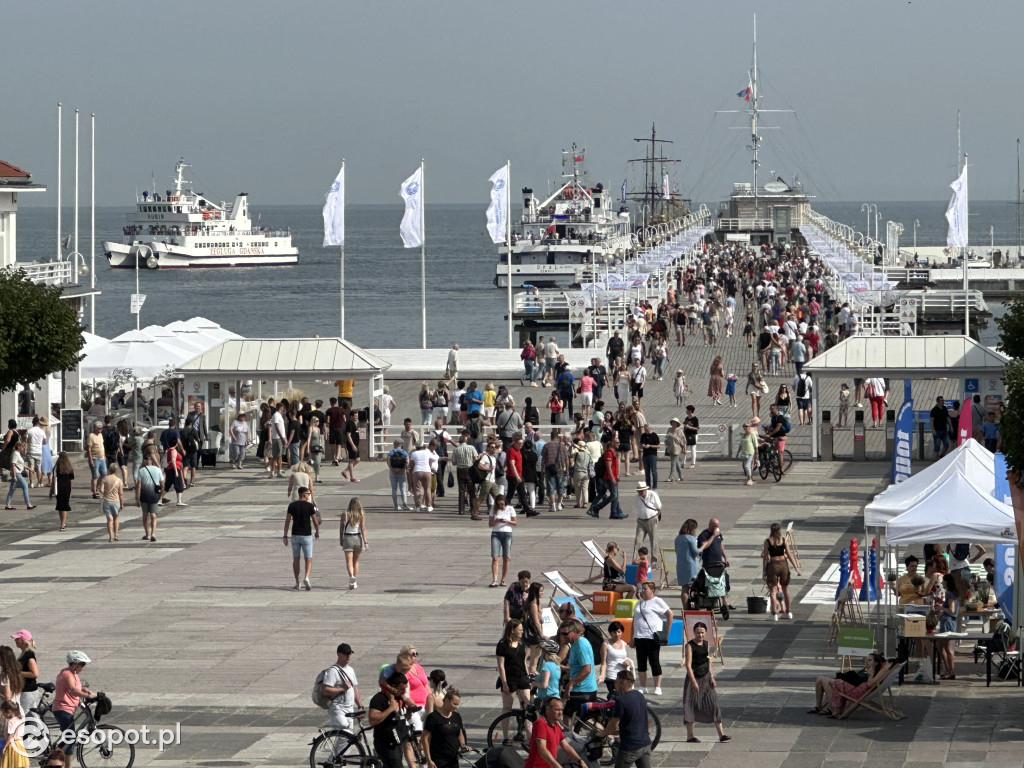 Kto wybrał się do Sopotu na weekend, wygrał! Gorący, plażowy kurort na zdjęciach [FOTO]