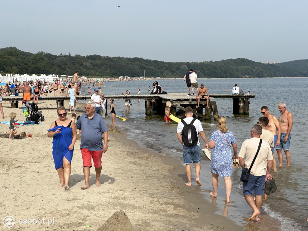 Kto wybrał się do Sopotu na weekend, wygrał! Gorący, plażowy kurort na zdjęciach [FOTO]