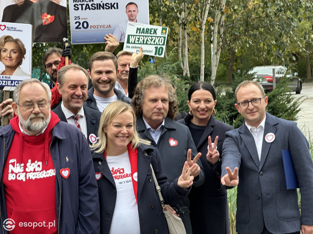 Koalicja Obywatelska podsumowała w Sopocie kampanię wyborczą [FOTO]