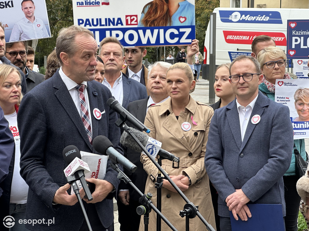 Koalicja Obywatelska podsumowała w Sopocie kampanię wyborczą [FOTO]