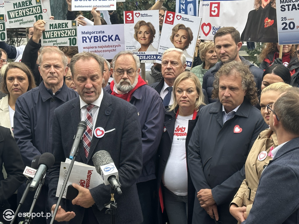 Koalicja Obywatelska podsumowała w Sopocie kampanię wyborczą [FOTO]