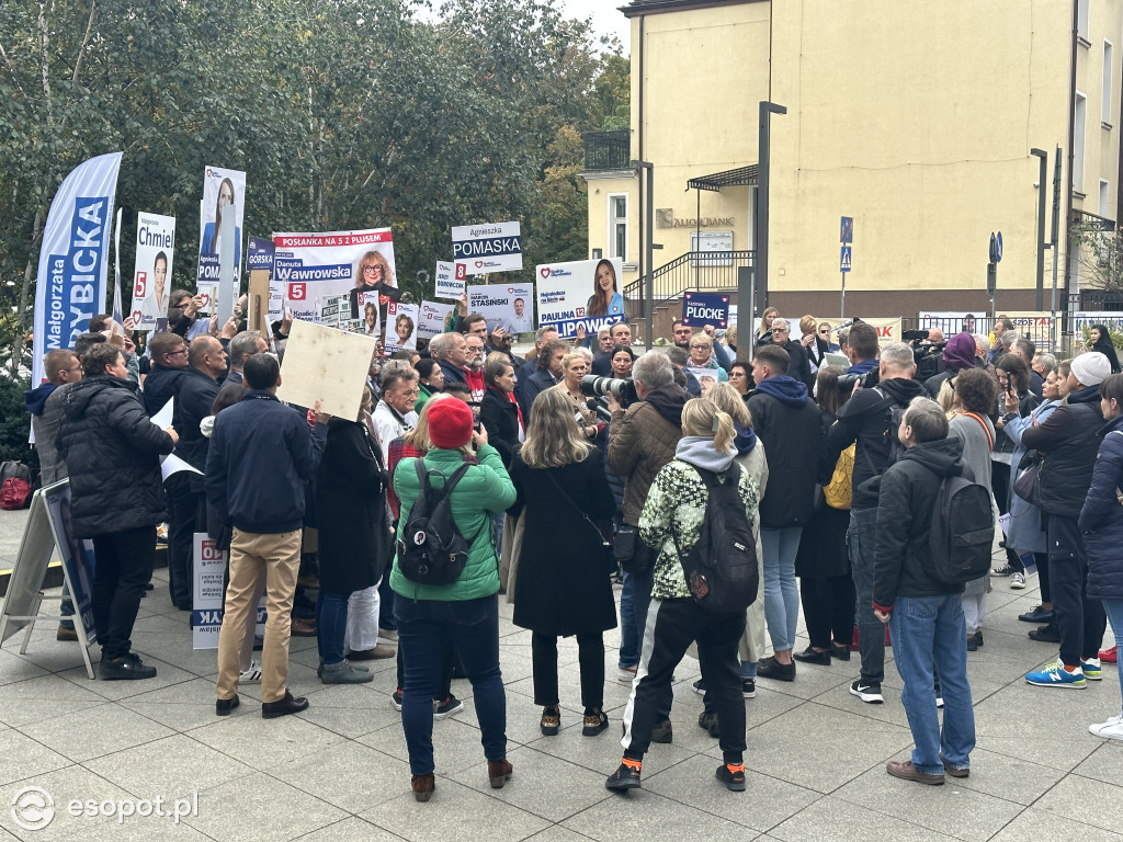 Koalicja Obywatelska podsumowała w Sopocie kampanię wyborczą [FOTO]