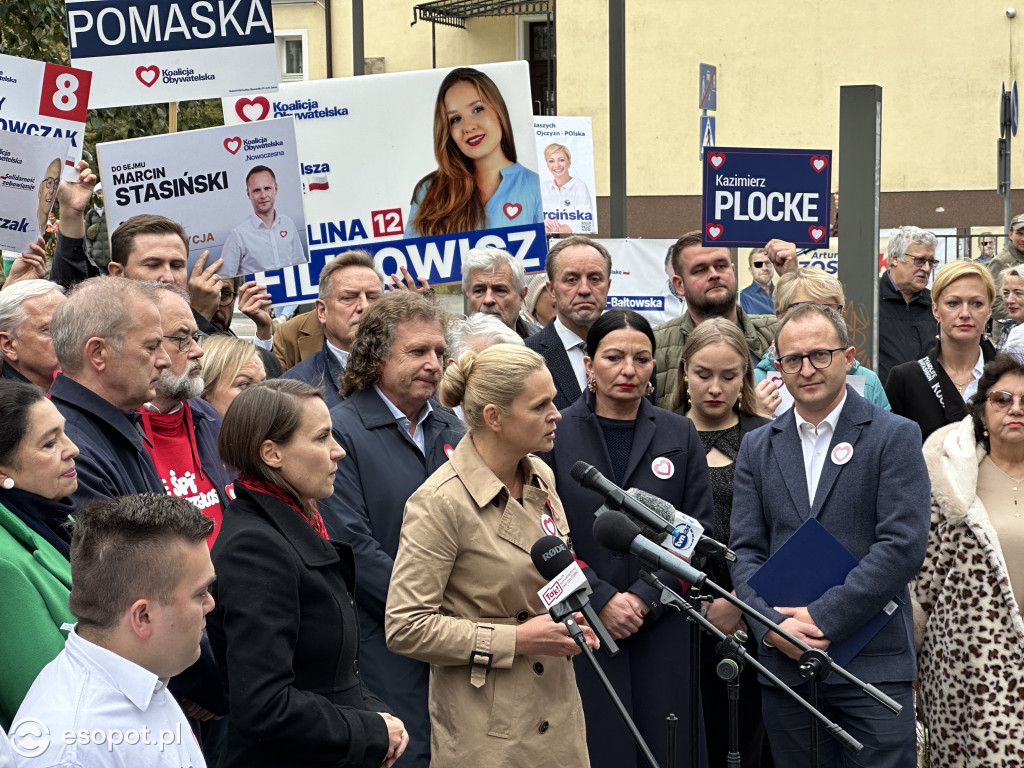 Koalicja Obywatelska podsumowała w Sopocie kampanię wyborczą [FOTO]