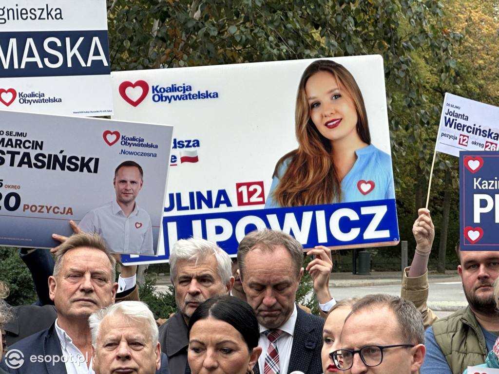 Koalicja Obywatelska podsumowała w Sopocie kampanię wyborczą [FOTO]