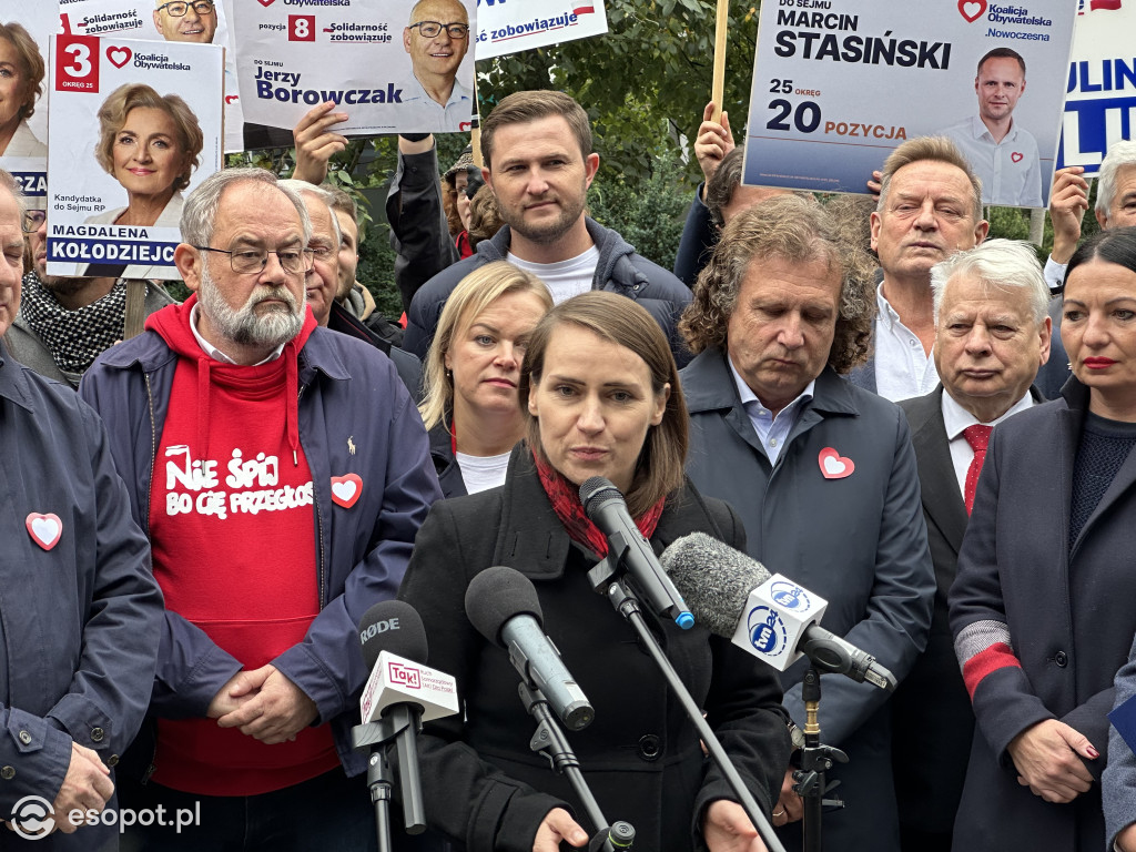Koalicja Obywatelska podsumowała w Sopocie kampanię wyborczą [FOTO]