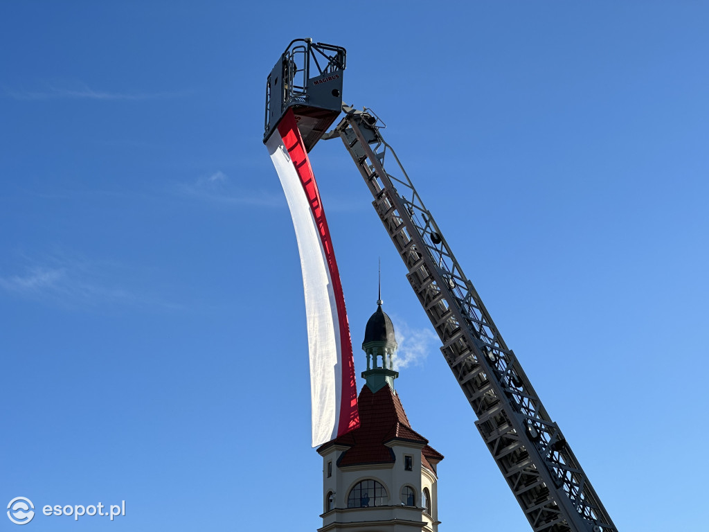 Sopot uczcił rocznicę odzyskania niepodległości! 11 listopada w kurorcie [FOTO]