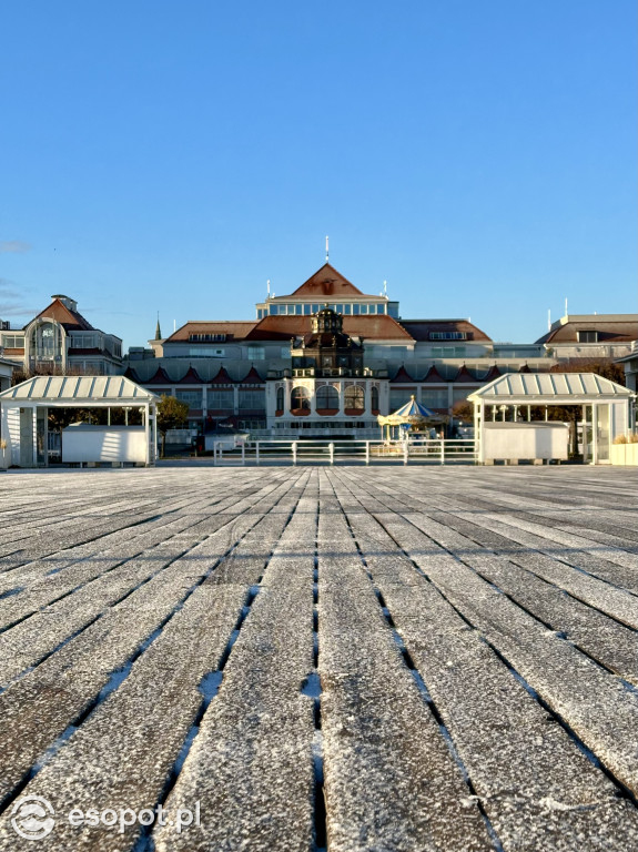 Sopot pięknieje w bieli! W takie dni jest jak z bajki [FOTO]