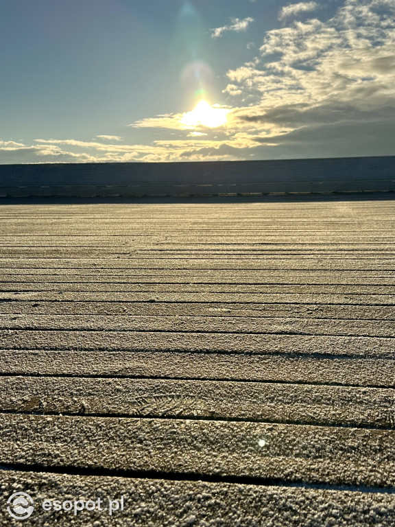 Sopot pięknieje w bieli! W takie dni jest jak z bajki [FOTO]