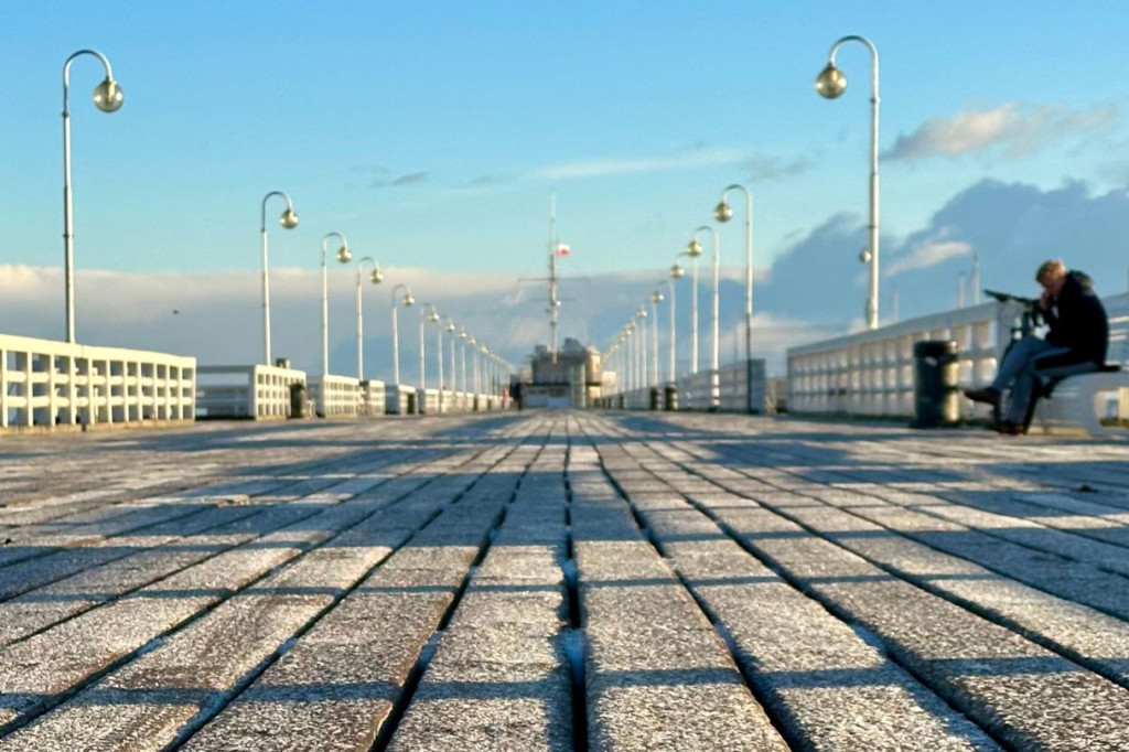 Sopot pięknieje w bieli! W takie dni jest jak z bajki [FOTO]